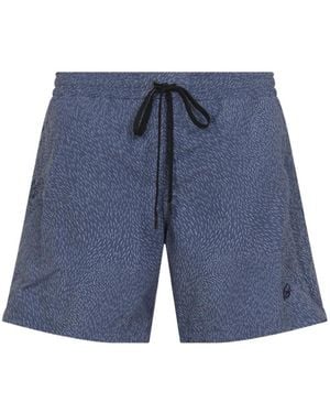 Brioni Costume Da Bagno Con Coulisse - Blu