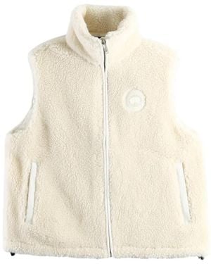 Canada Goose Soren Fleece-Texture Gilet - White