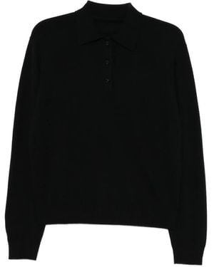 JNBY Gestricktes Poloshirt - Schwarz