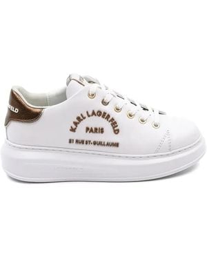Karl Lagerfeld Kapri Trainers - White