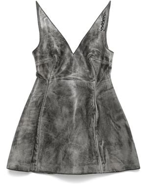Marni Flared Mini Dress - Gray