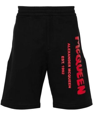 McQueen ショートパンツ - ブラック