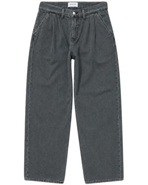 Edwin Bamba Pleated Jeans - Grey