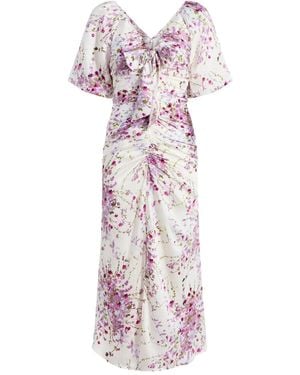 Cinq À Sept Midsummer Bloom Brenton Dress - Purple