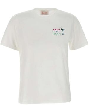 Mc2 Saint Barth Emilie Bikini&martini Tシャツ - ホワイト