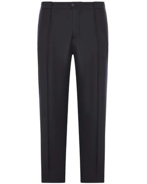Briglia 1949 Portbellos Pleated Trousers - Blue