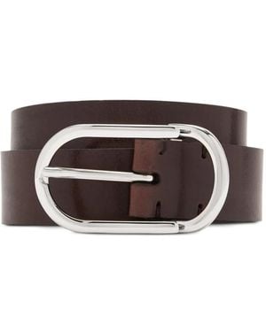 Brunello Cucinelli Leather Belt - Brown