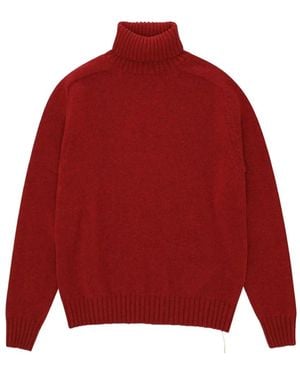 Fortela Martin Roll-Neck Jumper - Red