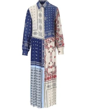 Weekend by Maxmara Zuai Multicoloured Shirt Dress - Blue