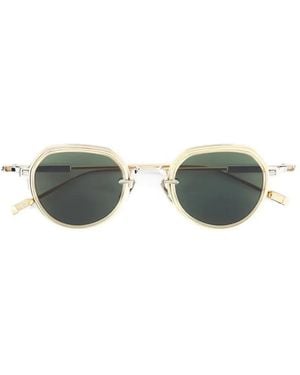 Sato Eyewear Belel Ii Geometric-Frame Sunglasses - Green