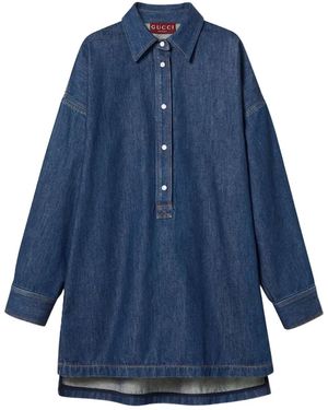 Gucci デニムシャツ - ブルー