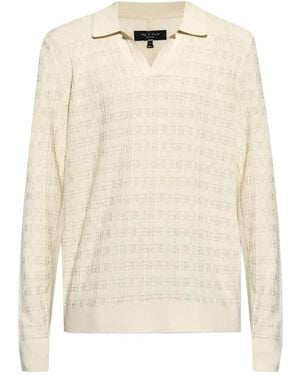 Rag & Bone テクスチャード Tシャツ - ナチュラル