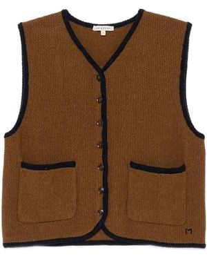 Moismont Angele Cardigan Mit Knöpfen - Braun