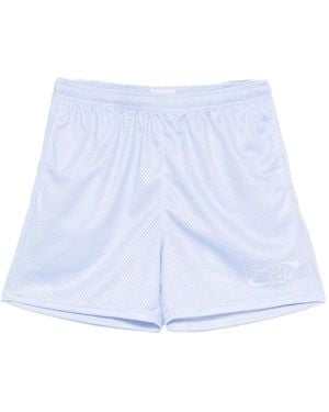 BLUE SKY INN Voetbalshorts Met Logoprint - Blauw