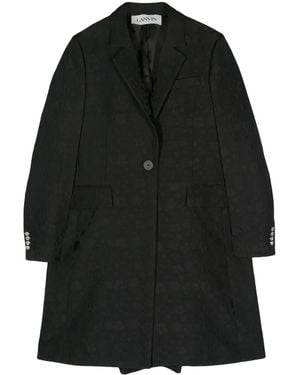 Lanvin Cloqué Jas - Zwart