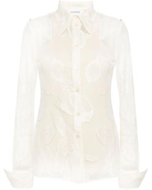 Sportmax Asti Mesh Shirt - White