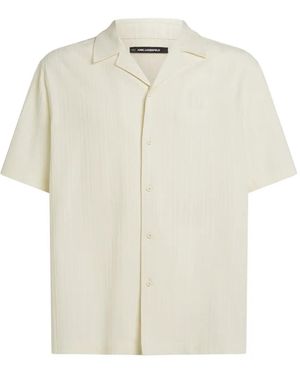 KARL LAGERFELD Haut Boutonné - White