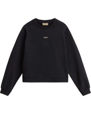 Woolrich Top Girocollo - Nero