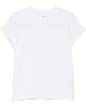 Victoria Beckham Solid Crew Neck T-Shirt - White