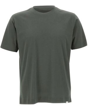 Diktat Crew-Neck T-Shirt - Grey