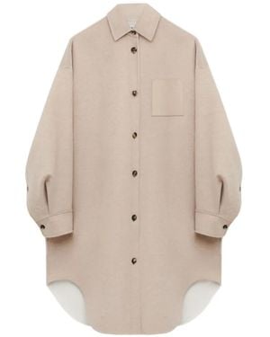 Loewe ボタンポケットコート - ナチュラル