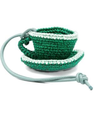 JW Anderson Teacup Charm - Green