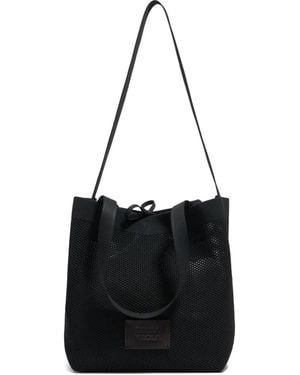 Bimba Y Lola Medium Flyknit Shoulder Bag - Black