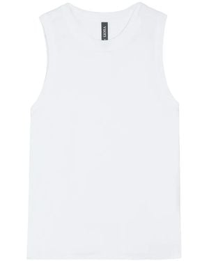 Vuori Crew-Neck Sleeveless Tank Top - White