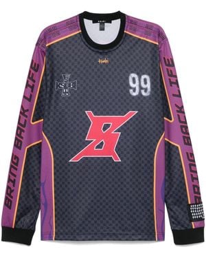 Ksubi Stringer Moto Jersey - Black