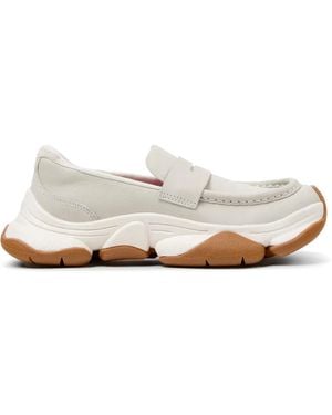 Camper Karst Leather Loafers - White