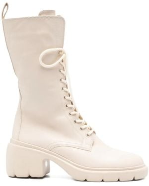 Högl Botas Louise con tacón de 65 mm - Neutro