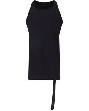 Rick Owens Débardeur À Patch Logo - Black
