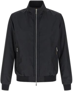 Moorer Veste Manetti À Fermeture Zippée - Blue
