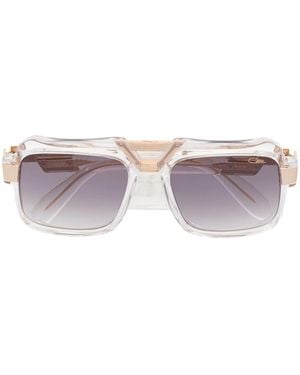 Cazal Transparent-Design Frame Sunglasses - Multicolour