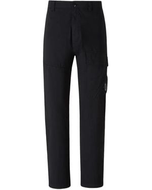 C.P. Company Tapered Cargo Trousers - Black
