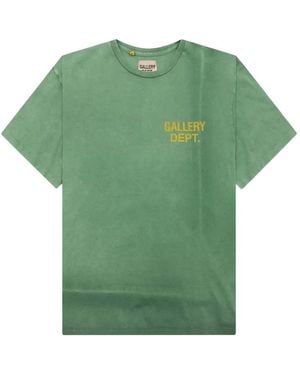 GALLERY DEPT. Camiseta Souvenir Con Logo Estampado - Verde