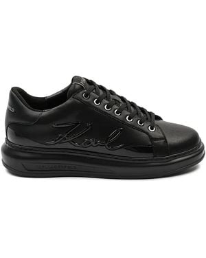 KARL LAGERFELD Signature Kapri Trainers - Black