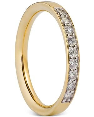 Monica Vinader Essential Ring Met Diamant - Metallic