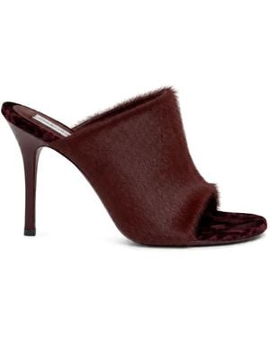 Christopher Esber Carla Haircalf Mules - Brown