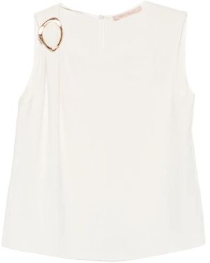 Pennyblack Ring-Detail Blouse - White