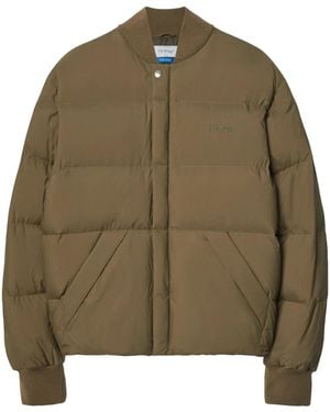 Off-White c/o Virgil Abloh Arrow Puffer Jacket - Green
