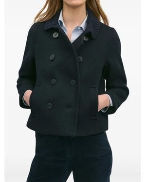 Brooks Brothers Double-Breasted Jacket - Black