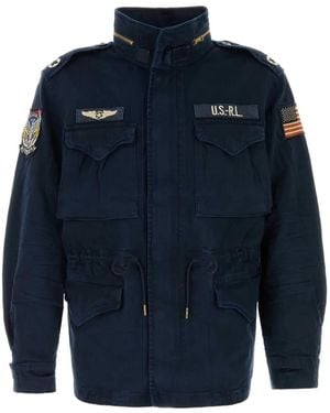 Polo Ralph Lauren Cotton Bomber Jacket - Blue
