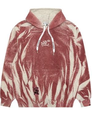 Aape By A Bathing Ape Graphic Hoodie - Pink