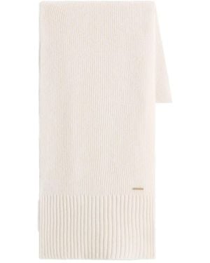 Woolrich カシミア スカーフ - ホワイト
