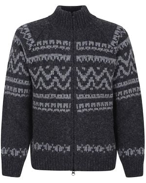 C.P. Company Cardigan mit Reißverschluss - Grau