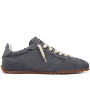 Axel Arigato Daze Runner Suede Lace-Up Low-Top Trainers - Grey