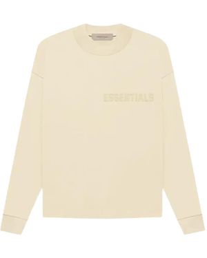 Fear Of God Embossed Long-Sleeve T-Shirt - Natural