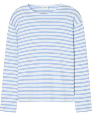 Closed Striped T-Shirt - Blue