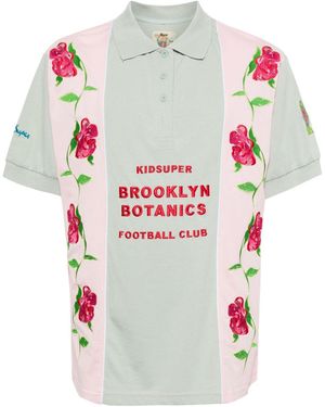 Kidsuper Brooklyn Botanics Polo Shirt - White